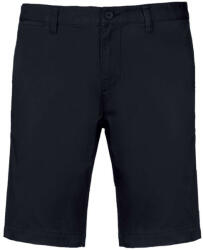 Kariban Férfi mosott hatású bermuda, Kariban KA750, Dark Navy-40 (ka750dnv-40)