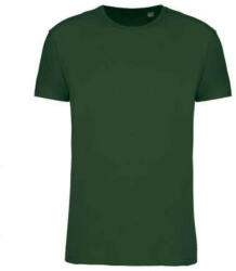 Kariban Uniszex körkötött organikus póló rövid ujjú, Kariban KA3032IC, Forest Green-3XL (ka3032icfo-3xl)
