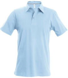 Kariban Férfi rövid ujjú galléros piké póló, Kariban KA241, Sky Blue-3XL (ka241sb-3xl)