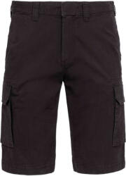 Kariban Férfi oldalzsebes bermuda, Kariban KA754, Dark Grey-54 (ka754dg-54)