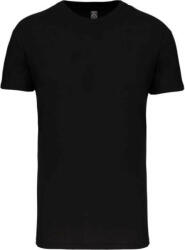Kariban Férfi organikus rövid ujjú póló, Kariban KA3025IC, Black-4XL (ka3025icbl-4xl)