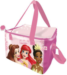  Disney Hercegnők Pink thermo uzsonnás táska, hűtőtáska 22, 5 cm (ADX16048WD)