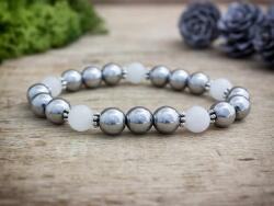 R. M. ékszer Mode Duo vegyes ásvány karkötő (18631RM18)