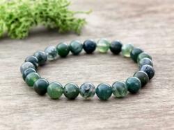 R. M. ékszer Moha foltos achát ásvány karkötő (5188-RM-21)