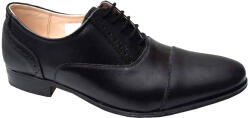 OFERTA MARIMEA 39 - Pantofi eleganti din piele naturala, Negru, L893N - ciucaleti