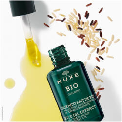 NUXE Bio Organic Rice Oil Extract Night Серуми за лице, емулсии, флуиди 30ml