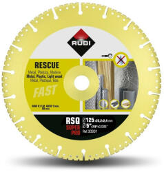 RUBI Disc diamantat pt. descarcerare 115mm, RSQ 115 Super Pro - RUBI-30900 (RUBI-30900) Disc de taiere