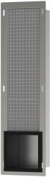 Hansgrohe Dispenser hargie igienica Hansgrohe XtraStoris, incastrat, 750 x 260 x 151 mm, 6 role, otel inoxidabil, mat, negru, 56058670 (56058670)
