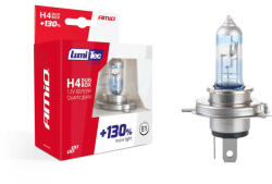 AMiO Set becuri cu halogen H4 12V 60 / 55W LumiTec LIMITED + 130% DUO BOX (AVX-AM01405)