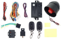 AMiO Sistem Alarma Auto Premium CA14 cu 2 telecomenzi (AVX-AM01678) - pieseautomad