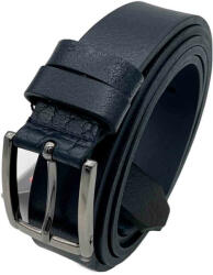  Curea din Piele Naturala - Culoare Albastra Model subtire: 3.2 cm, 155 cm