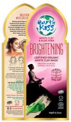 Earth Kiss Mască de față iluminantă cu argilă - Earth Kiss White Clay & Aloe Vera Brightening Mask 10 g