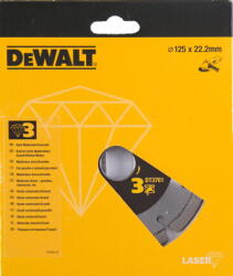 DEWALT DT3761 - Gyémánt vágótárcsa vasbetonhoz PHP 3, 125 mm (DT3761)