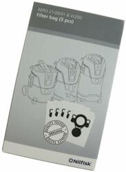 Nilfisk Polár táska porszívókhoz AERO 5 db Nilfisk 107419590 (107419590)