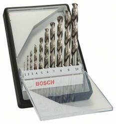 Bosch 2607010535 - 10 részes fémfúró készlet Robust Line HSS-G (2607010535)