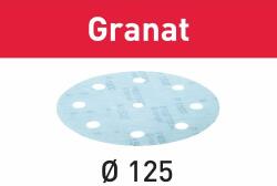 Festool Csiszolókorong STF D125/8 P1500 GR/50 Granat (497182)