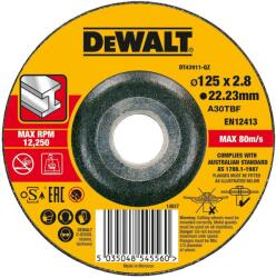 DEWALT DT43911 - Konvex vágótárcsa fémhez 125x3, 0 mm Type27 (DT43911)
