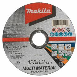 Makita E-10724 - Vágókorong Többféle anyagból (E-10724)