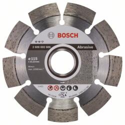 Bosch Gyémánt vágókorong Expert for Abrasive 115 x 22, 23 x 2, 2 x 12 mm (2608602606)