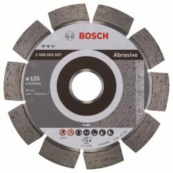 Bosch Gyémánt vágókorong Expert for Abrasive 125 x 22, 23 x 1, 6 x 10 mm (2608602607)