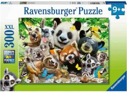 Ravensburger Jucarie Puzzle Selfie Cu Animale, 300 Piese