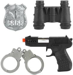 Toi-Toys Set politie SWAT 4 piese cu pistol si catuse Toi-Toys TT14150A (TT14150A_Initiala)