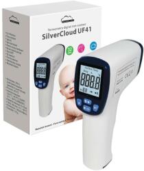 PNI Termometru digital SilverCloud UF41, Infrarosu, Non-Contact, Pentru corp si suprafete, Atentionare vocala, plaja masurare: 3 (SC-UF41)