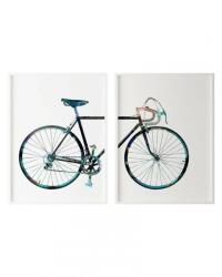Heinner Set 2 tablouri decorative Bicicleta Material : Rama din plastic grosime 2 cm, tablou printat pe placa de MDF, grosime 3mm. D (HR-S2STKO77)