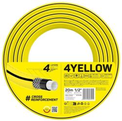Cellfast Furtun gradina, Cellfast Yellow, 4 straturi, 1/2", 20 m (10-530) - edanco