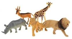 Toi-Toys Set 5 figurine animale jungla Animal World Toi-Toys TT34921Z (TT34921Z_Initiala)