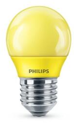 Philips Bec LED Philips COLORED YELLOW P45, E27, 3.1W (25W), lumina galbena (000008718696748602) - edanco