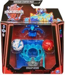 Spin Master Bakugan Starter Pack Bruiser, Octogan Si Nillious (6066989_20142087) - edanco Figurina