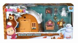 Simba Toys Masha Set Casa De Iarna A Ursului (109301023) - edanco