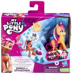 Hasbro My Little Pony Cutie Mark Magic Figurina Sunny Starscout 7.5cm (F3869_F5250) - edanco