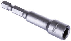 GRAPHITE Tubulară Cu Magnet M8 65mm 1/4" Grafit Set capete bit, chei tubulare