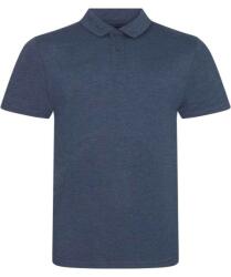 Just Polos Tricou polo barbati, JP001 Tri-Blend, heather navy (jp001hnv)