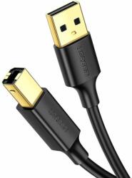 UGREEN US135 USB 2.0 A-B nyomtató kábel 3m fekete (10351) (UG10351)
