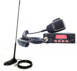 TTi Pachet statie radio CB TTi TCB-550 EVO VOX Filtru NB 12-24V si antena PNI Extra 45 cu magnet 45 cm SWR 1.0 (tti-pack60) Statii radio