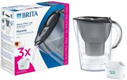 BRITA Marella Filtru de apă cană 2.4L gafit +3buc Maxtra Pro filtru (1052796)