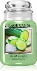Village Candle Sea Salt Cucumber lumânare parfumată 602 g