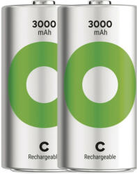 GP Batteries GP Újratölthető akkumulátor. ReCyko 3000 C (HR14) - 2db (1032322301)