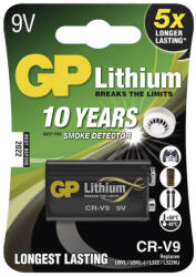 GP Batteries Lítium akkumulátor GP CR-V9 9V - 1db (1022000911)
