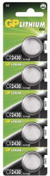 GP Batteries GP CR2430 lítium elem - 5db (1042243015)