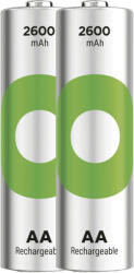 GP Batteries GP Újratölthető akkumulátor. ReCyko 2600 AA (HR6) - 2db (1032222260)