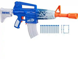 Hasbro Hasbro Nerf Fortnite Blue Shock motorizált játék szivacslövő gépfegyver 10db lövedékkel (F4108)