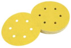 DeWalt Disc abraziv de slefuit, 150mm, P120, 10 bucati, DeWALT (DT3125-QZ) - bricolaj-mag
