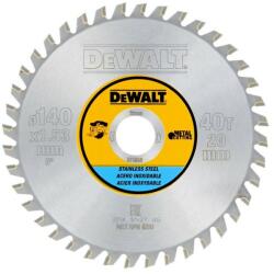 DEWALT Disc de taiere inox pentru fierastrau circular 140x20x1.5mm, DeWALT (DT1918-QZ) - bricolaj-mag