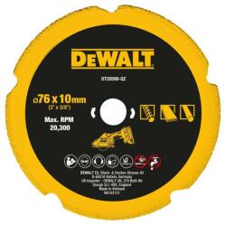 DEWALT Disc diamantat 76mm pentru taiat gips-carton, placi de fibrociment, PVC, metal, DeWALT (DT20590-QZ) - bricolaj-mag Disc de taiere