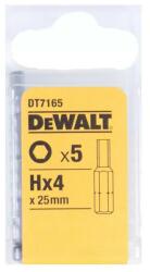 DEWALT Bit HEX4 x 25mm, 4 bucati, DeWALT (DT7165-QZ) Set capete bit, chei tubulare