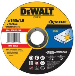 DEWALT Disc debitare inox, 150x22.23x1.6mm, DeWALT (DT43907-QZ) - bricolaj-mag